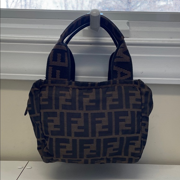 Authentic Fendi Zucca mini bag - Picture 2 of 16